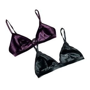 2 Silk Parade Bra / Bralettes Size: Small